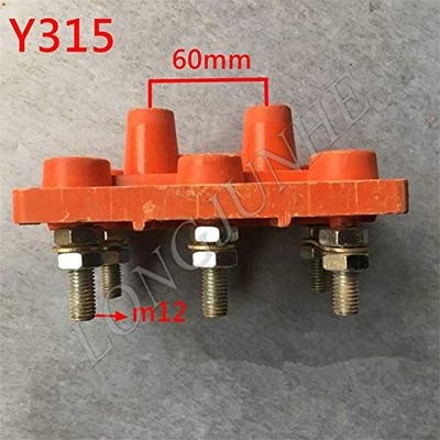 Davitu 1Pcs Y Series Electromotor's Binding Post Three-phase Motor Terminal Block Wiring Board Rack - (Color: Y315)