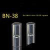 Davitu 1pcs The middle bare end of the tube docking terminal wire connecting tube cold crimp pipe docking copper view 1