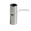 Davitu 1pcs The middle bare end of the tube docking terminal wire connecting tube cold crimp pipe docking copper view 2