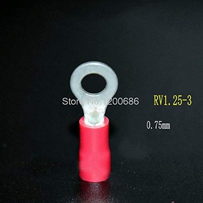 Davitu RV1.25-3 GB copper 0.7 Thickness fork-shaped cold-pressing terminal