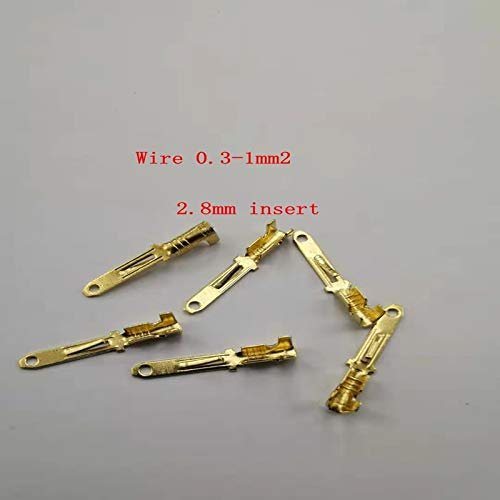 Davitu 2.8 Quartz Male Insert Terminals Brass Connectors
