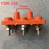 Davitu 1Pcs Y Series Electromotor's Binding Post Three-phase Motor Terminal Block Wiring Board Rack - (Color: Y100-132) view 1