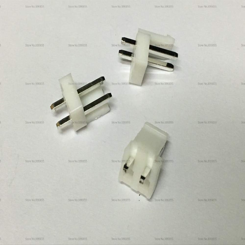 Davitu 20pcs 3.96MM-2P VH3.96-2A 3.96mm plug straight needle terminal 2p 2pin connector stock VH seat