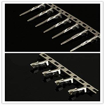 Davitu 500Set (terminalSM) SM-AT male terminal+ SM-YT female terminal For JST SM-2.54 Air docking model plug - (Color: 1000SET)