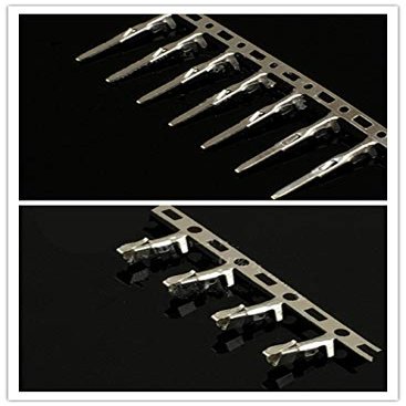 Davitu 500Set (terminalSM) SM-AT male terminal+ SM-YT female terminal For JST SM-2.54 Air docking model plug - (Color: 1000SET)