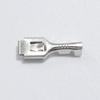 Davitu 20 Sets 6.3mm Crimp Terminal Copper 6.3 mm Splice Female Spade Connector Locking Splice Terminal With Case view 3