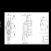 Davitu 2 bit RCA lotus audio socket black view 2