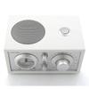 Tivoli Audio Model Three Bluetooth Clock Radio with USB (White/Silver) view 4