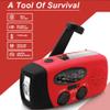 Portable Solar Emergency Weather Radio Hand Crank AM/FM NOAA Survival Radio with LED Flashlight 2000mAh Cellphone Charger for Smart Phone for Home Outdoor Camping Traveling Earthquake view 3