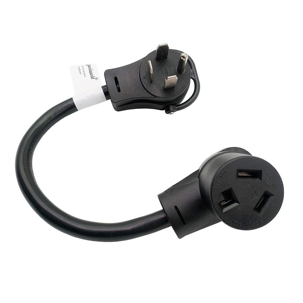 Parkworld 60769 Welder Adapter Cord Welding NEMA 14-60P to 10-30R Dryer 3 Prong Female, 30AMP, 1.5FT