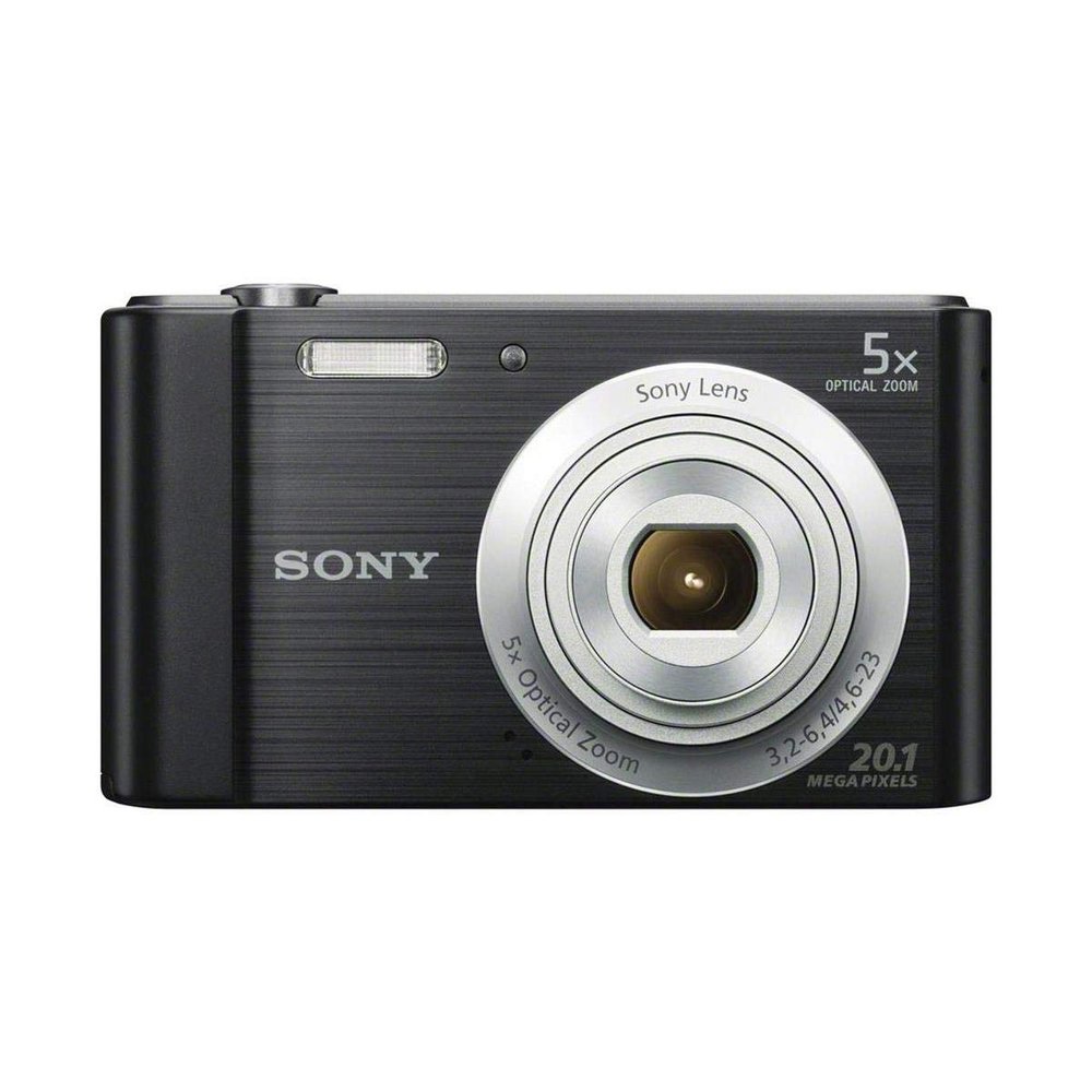Sony DSCW800/B 20.1 MP Digital Camera (Black) (Renewed)