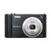 Sony DSCW800/B 20.1 MP Digital Camera (Black) (Renewed) view 1