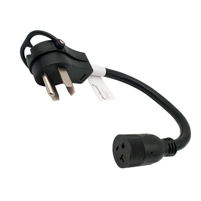 Parkworld 60813 Welder Adapter Cord Welder NEMA 14-60P to 5-20R (T-Blade Also for 5-15R) 3 Prong Female, 20AMP, 125Volt, 1.5FT