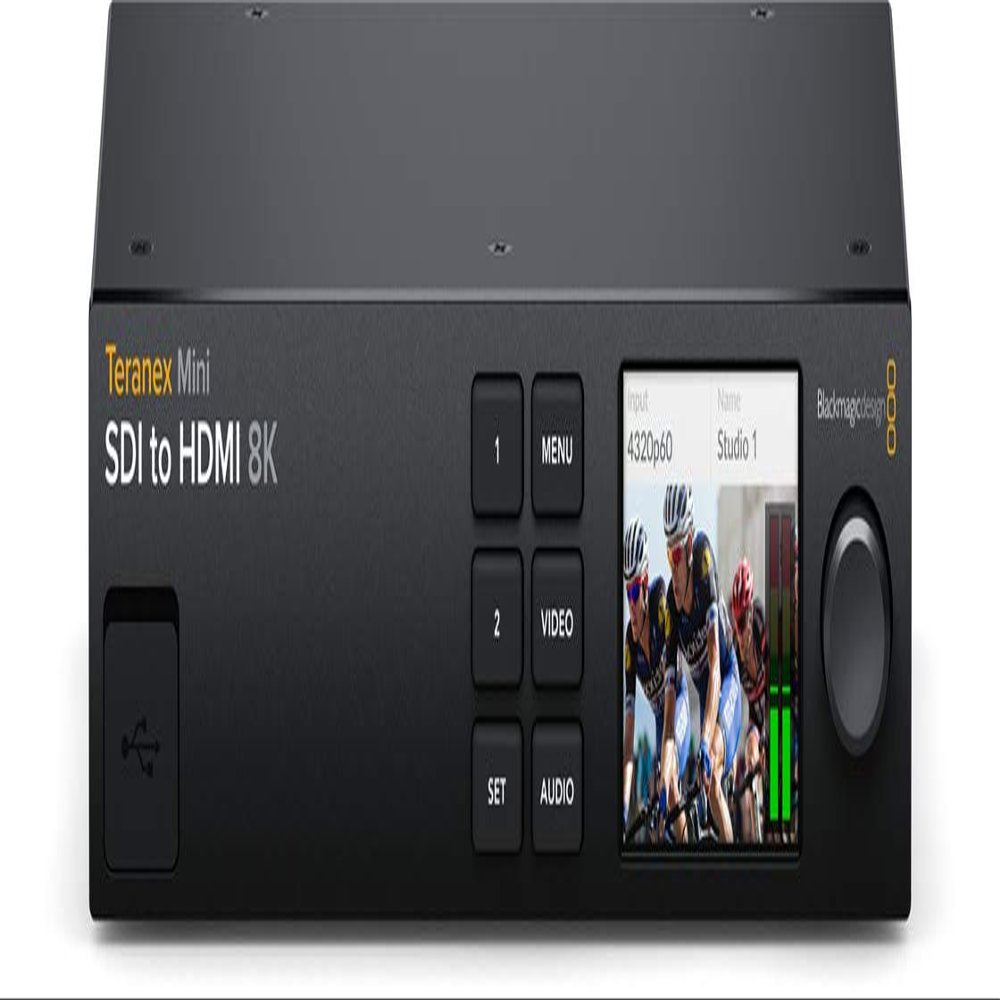 Blackmagic Design Teranex Mini SDI to HDMI 8K HDR Converter and Monitoring Solution