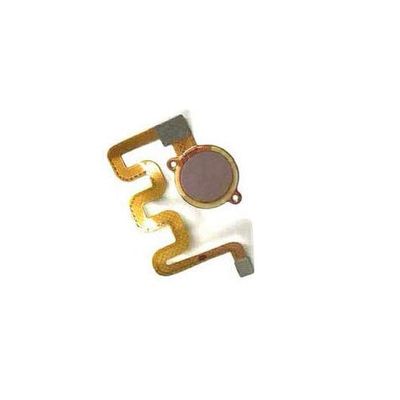 Touch ID Fingerprint Sensor Scanner Home Return Key Menu Button Flex Cable Ribbon for Redmi 6 pro/xiaomi mi A2 lite (Pink)