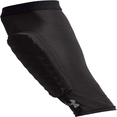Gameday Armour Pro Padded Forearm Sleeves-BLK,XL