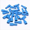 Davitu Lowest Price 20PCS Blue Splice Wire Connectors Insulated Male Female Crimp Spade Terminals 16-14AWG view 3