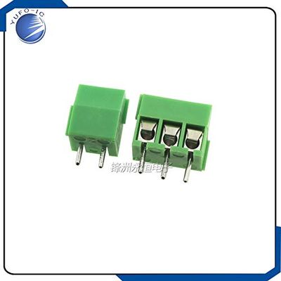 Davitu 10PCS/LOT KF396-2P/3P KF terminal 3.96MM spacing 3.96 2PIN 3PIN 3.96MM - (Color: 3Pin)