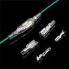 Davitu 270Pcs 2.8/4.8/6.3mm Spade Crimp Terminals Electrical Insulating Sleeve Wire Wrap Connectors Male/Female Kit view 1
