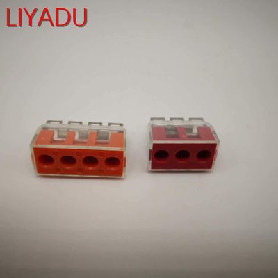 Davitu 50PCS PCT-103D(773-173) PCT-104D(773-174) Wire connector 6 square large current terminal air conditioning use - (Pins: PCT-104D)