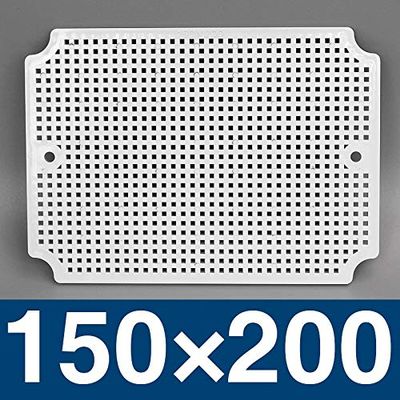 Davitu 150200mm ABS Mounting Plate For Waterproof Plastic box Electrical Enclosure junciton boxes with - (Color: 150x200mm)