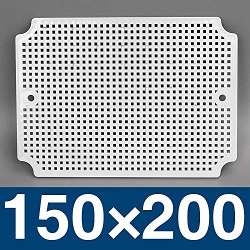 Davitu 150200mm ABS Mounting Plate For Waterproof Plastic box Electrical Enclosure junciton boxes with - (Color: 150x200mm)