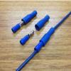 Davitu 100sets MPD2-156 FRD2-156 Insulation joint 1.5-2.5mm2 Male female to bullet shaped cold-press terminal view 1