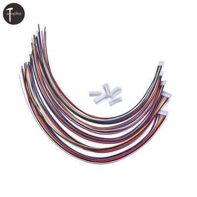 Davitu 5pcs Micro JST 2.0 PH 8-Pin Male/Female Connector Plug With Wires Cables 300MM Terminal