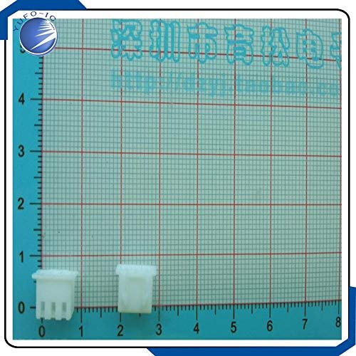 Davitu 10PCS/LOT 3PIN XH2.54 The plastic shell XH2.54-3P plug plug type connector spacing 2.54MM Terminal