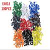 Onvas 100PCS 12 AWG Long Tube Insulated End Terminal Wire Copper Crimp Connector E4018 - (Color: yellow) view 2