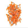 Onvas 100PCS 12 AWG Long Tube Insulated End Terminal Wire Copper Crimp Connector E4018 - (Color: yellow) view 3