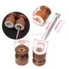 Onvas 5PCS High Frequency Electric Porcelain Gourd 24mm Porcelain Ceramic Insulator 2019 New - (Color: Black) view 3
