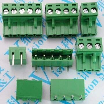 Davitu Terminals 6P 5.08mm Male and Female CE 50pcs