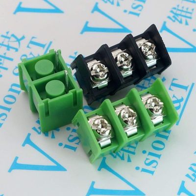 Davitu 10PCS/LOT 8500 GX8500 KF8500-2P 3P 4P Terminal 8.5MM Can be spliced - (Color: Green, Pins: 2P)