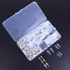 Davitu 150pcs 6.3MM 2.8MM 4.8MM Male Female Car Spade Connector Splice Crimp Wire Terminals - (Color: as pics) view 2
