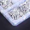 Davitu 150pcs 6.3MM 2.8MM 4.8MM Male Female Car Spade Connector Splice Crimp Wire Terminals - (Color: as pics) view 3