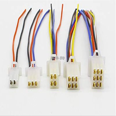 Davitu 2.8 automobile connector, 23469 core connector, male female terminal, plastic case sheath - (Color: 4P)