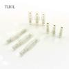 Davitu 1000Pcs MPFNY/FRFNY 0.5-0.78 Bullet Shaped Nylon brass Female Male Insulating Joint Wire Connector Electrical Crimp Terminal - (Color: MPFNY0.5-0.78 White) view 3