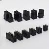 Davitu 100set Double row straight pin Male and female plastic shell connector terminal 5557 Pitch 3.0mm 2P-18P PCB - (Pins: 18P) view 1