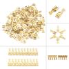 Davitu 100Pcs 2.8mm 4.8mm 6.3mm Gold Brass Car Speaker Electric Wire Connectors Set Female Crimp Terminal Connector Set - (Color: 6.3mm) view 2