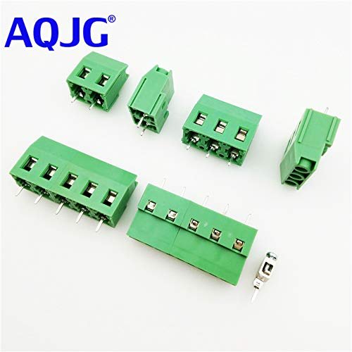 Davitu 10Pcs/Lot KF129 3Pin 5.08mm pitch Terminal Connectors PCB terminal 2 pin 3P 300V 25A - (Pins: 3P)