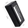 Davitu BHTS-DC 48V 300A 4 Terminal Studs Busbar Power Distribution Block for Car Boat (Black) - (Color: Black) view 4