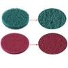 Drill Brush Heavy Duty Stiff Bristle Scrub Brush with 6 Inch Extend & Scrub Pads Cleaning Kit Great for Cleaning Pool Tile,Flooring,Brick,Ceramic,and Grout (Stiff Red) view 4