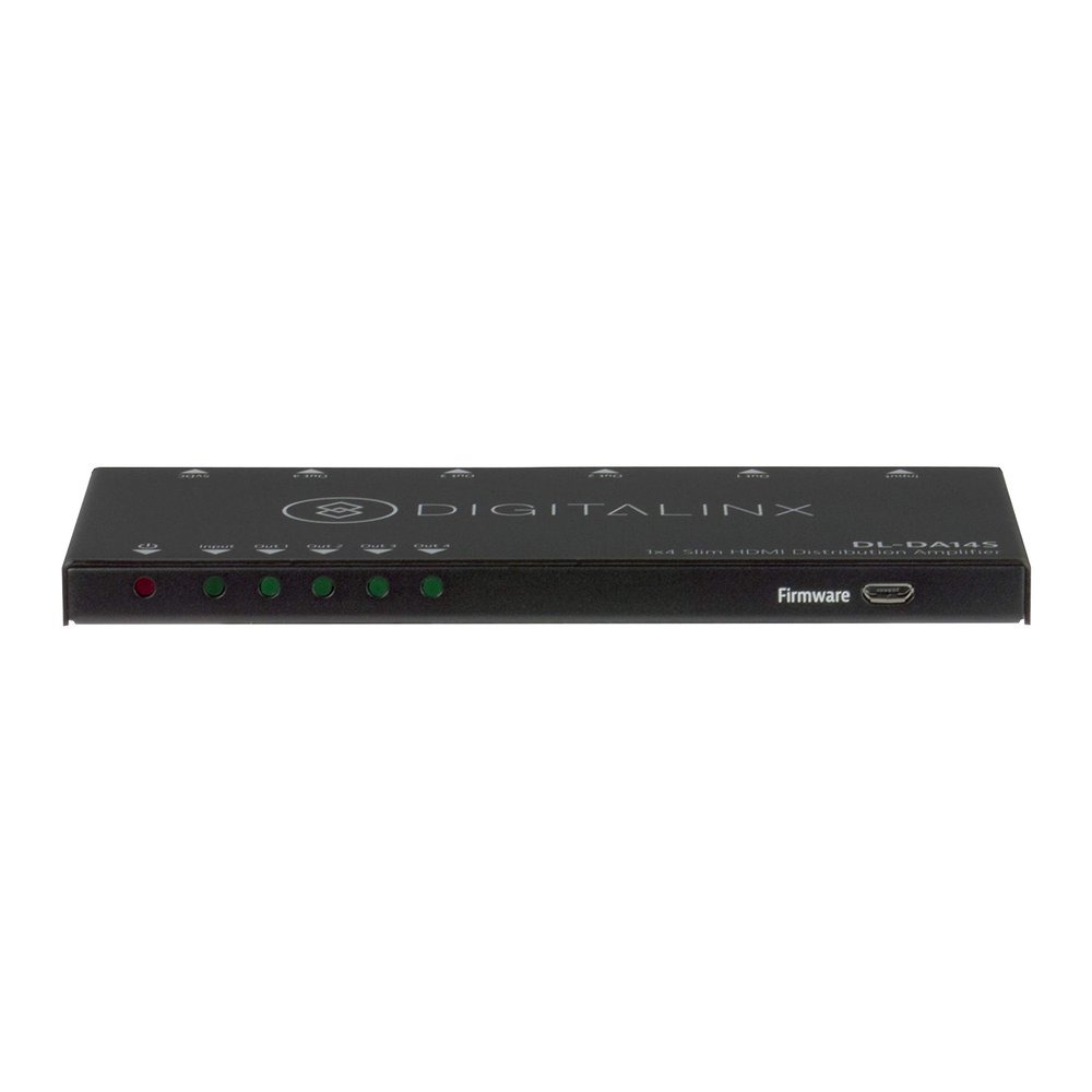 DigitaLinx DL-DA14S 1 x 4 Slim HDMI DA with 4K Support