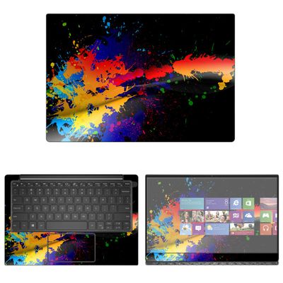 Decalrus - Protective Decal Paint Splatter Skin Sticker for Dell XPS 9380 (13.3" Screen) case Cover wrap DExps13_9380-63