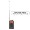 Portable Radio, Aircraft Band Radio Receiver Scanner with 4 Search Modes, Retractable Antenna and Digital LCD Display, Full Band Radio Recorder (Black) view 4