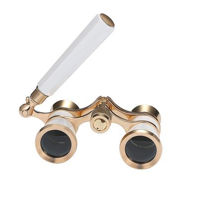 Aroncent Portable Binoculars 3x2.5 Magnification for Theatre Sports Concert Outdoor Camping Color Choice, Base Metal