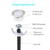 FVTLED LED Deck Light, 1.22 Low Voltage LED Deck Lighting RGB & Warm White Recessed Light RGBW Lamp view 2