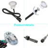 FVTLED LED Deck Light, 1.22 Low Voltage LED Deck Lighting RGB & Warm White Recessed Light RGBW Lamp view 3