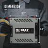 1-Channel Vehicle Audio Amplifier - 3000 Watts High-Powered Mono Bass Amplifier w/Subsonic Filter and Low Pass Filter Stable at 2 ohms, LED Indicators, Sound Specialization - Banda BEAT3002 view 2